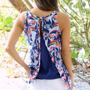 NWOT Buckhead Betties Toucan Tank